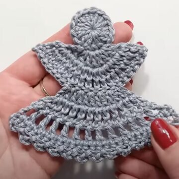 Crochet Angel Christmas Ornament