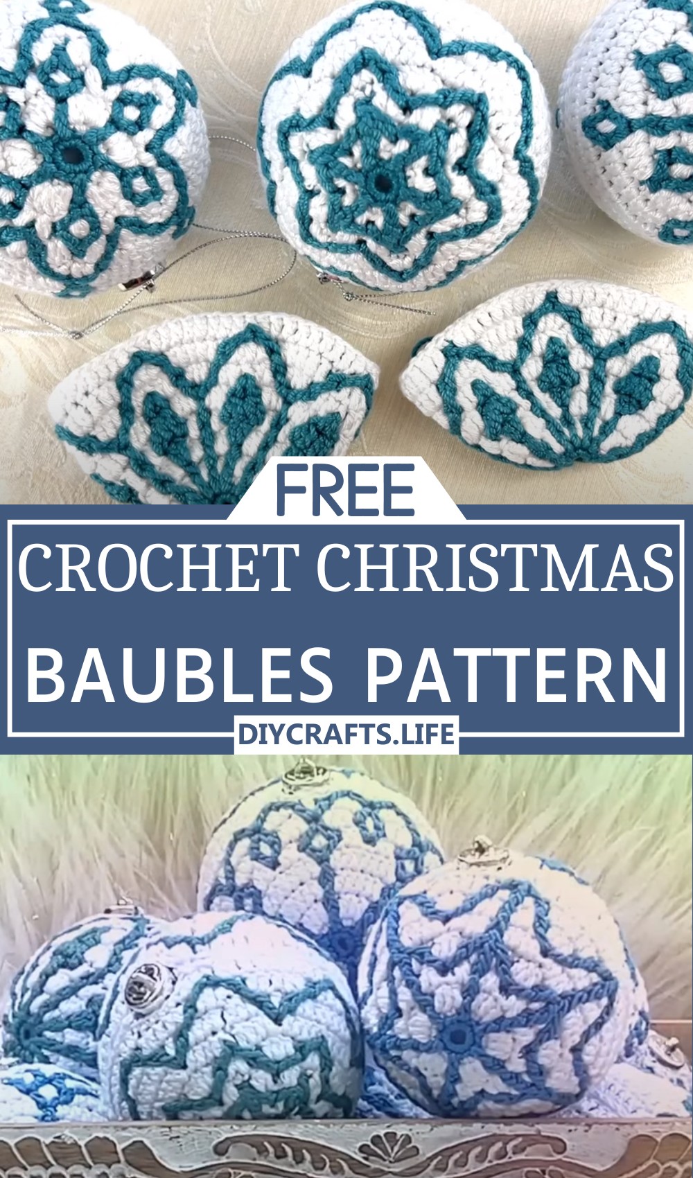 Crochet Christmas Baubles