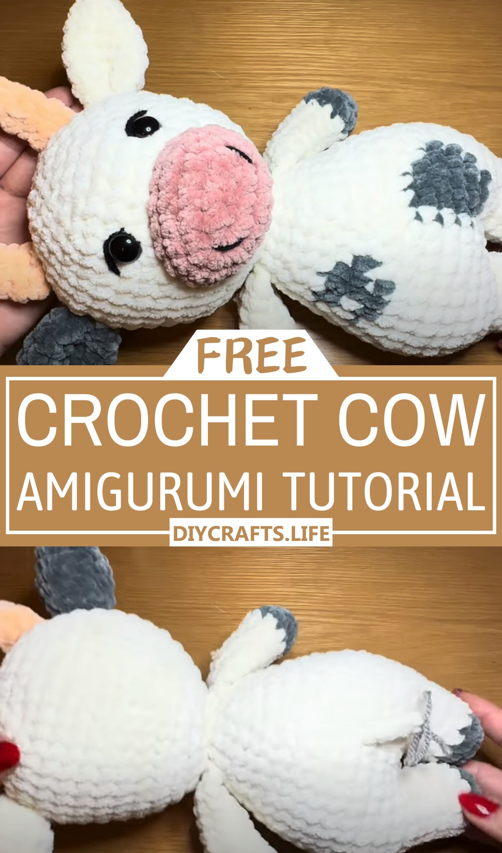 Crochet Cow Amigurumi