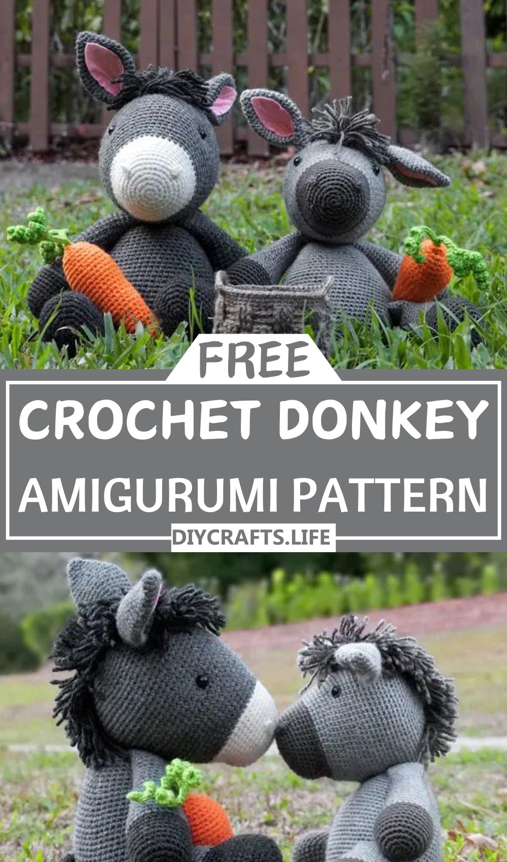 Crochet Donkey Amigurumi