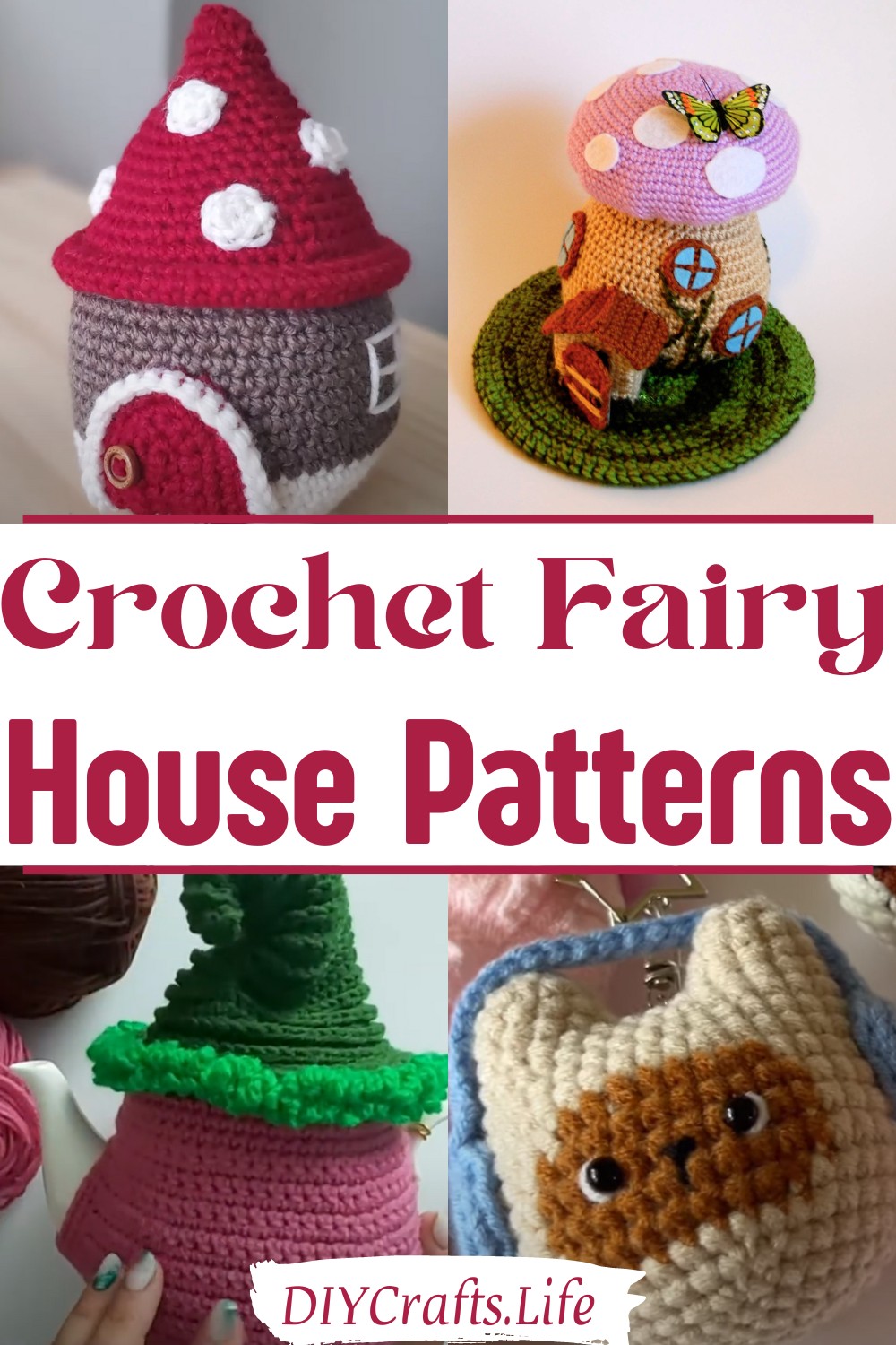 Crochet Fairy House