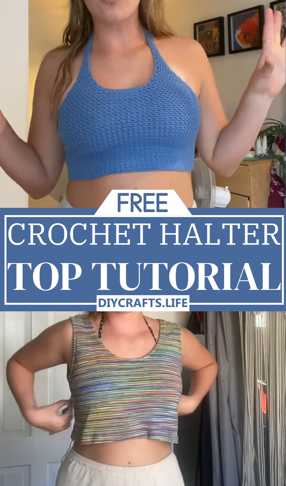 Crochet Halter Top Tutorial