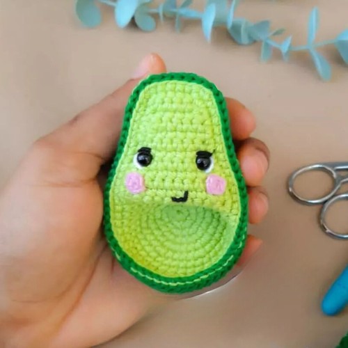 Crochet Little Avocado Pattern
