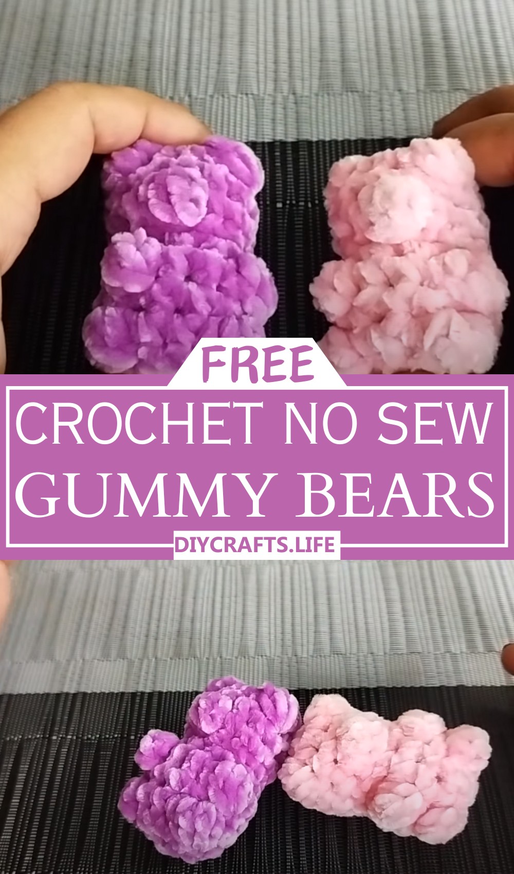 Crochet No Sew Gummy Bears