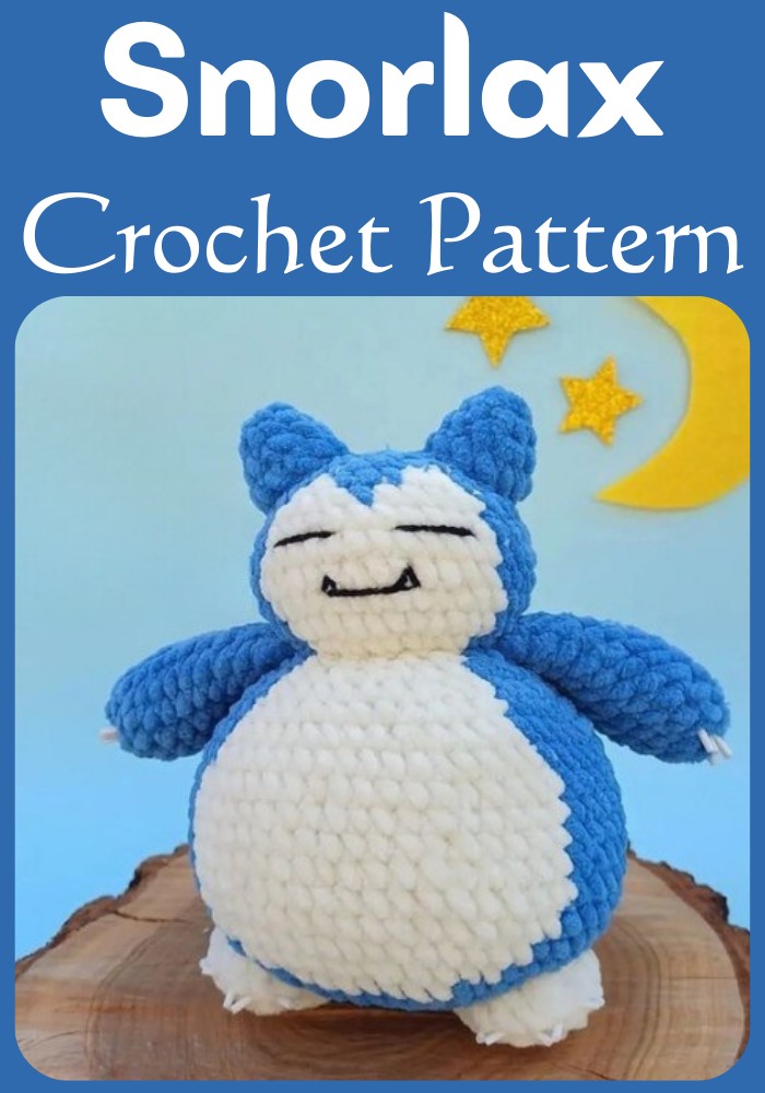 Crochet Snorlax Pattern