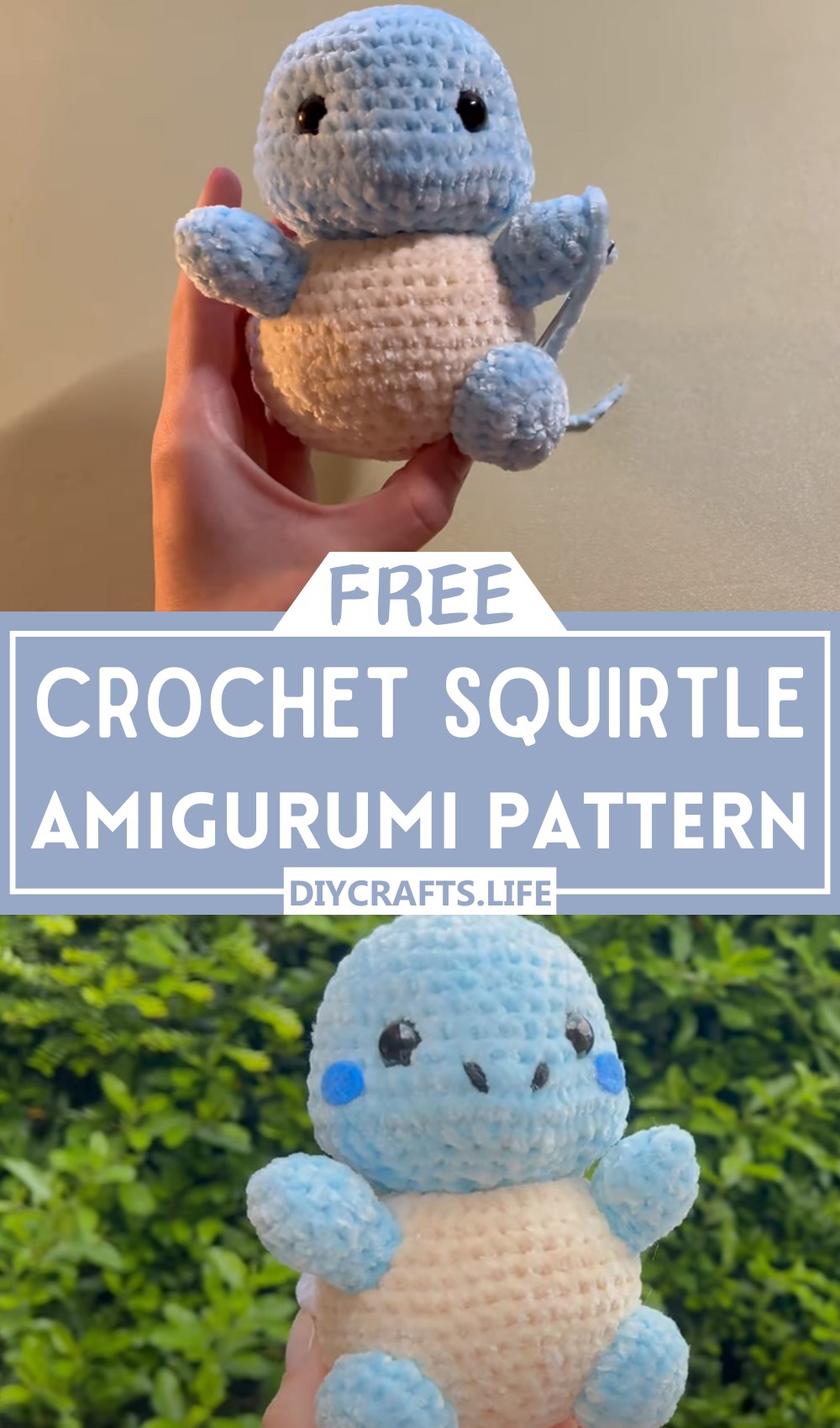 Crochet Squirtle Amigurumi