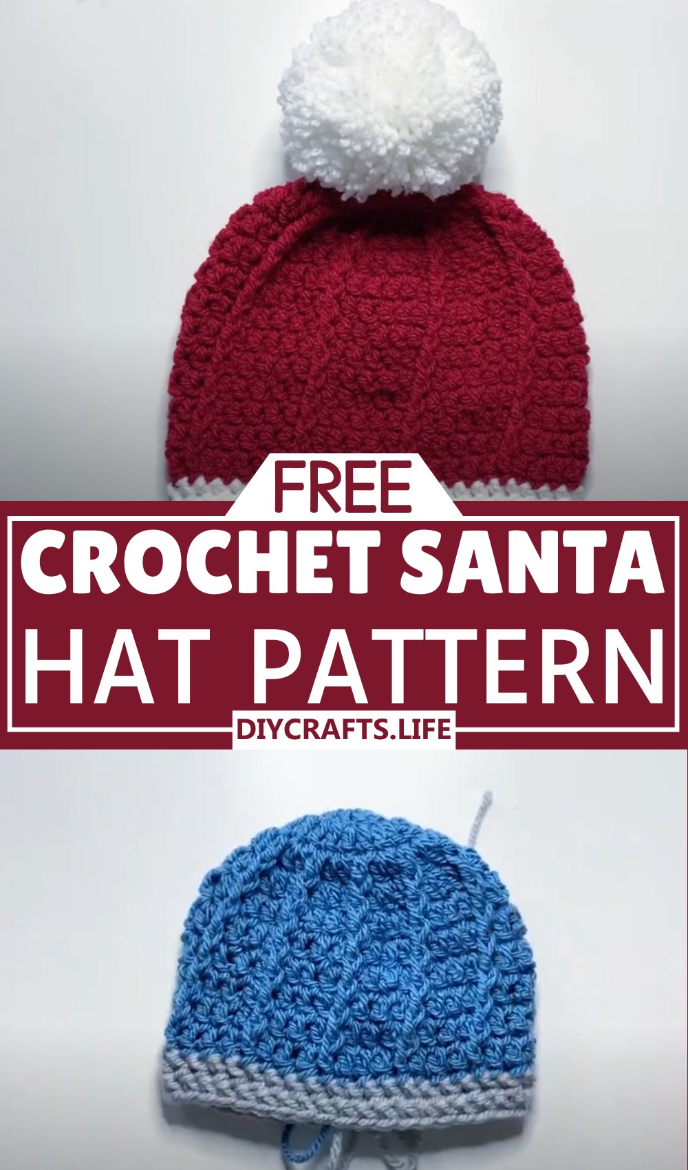 Crochet a santa hat