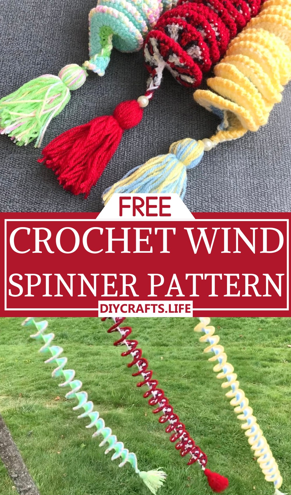 Crochet Wind Spinner