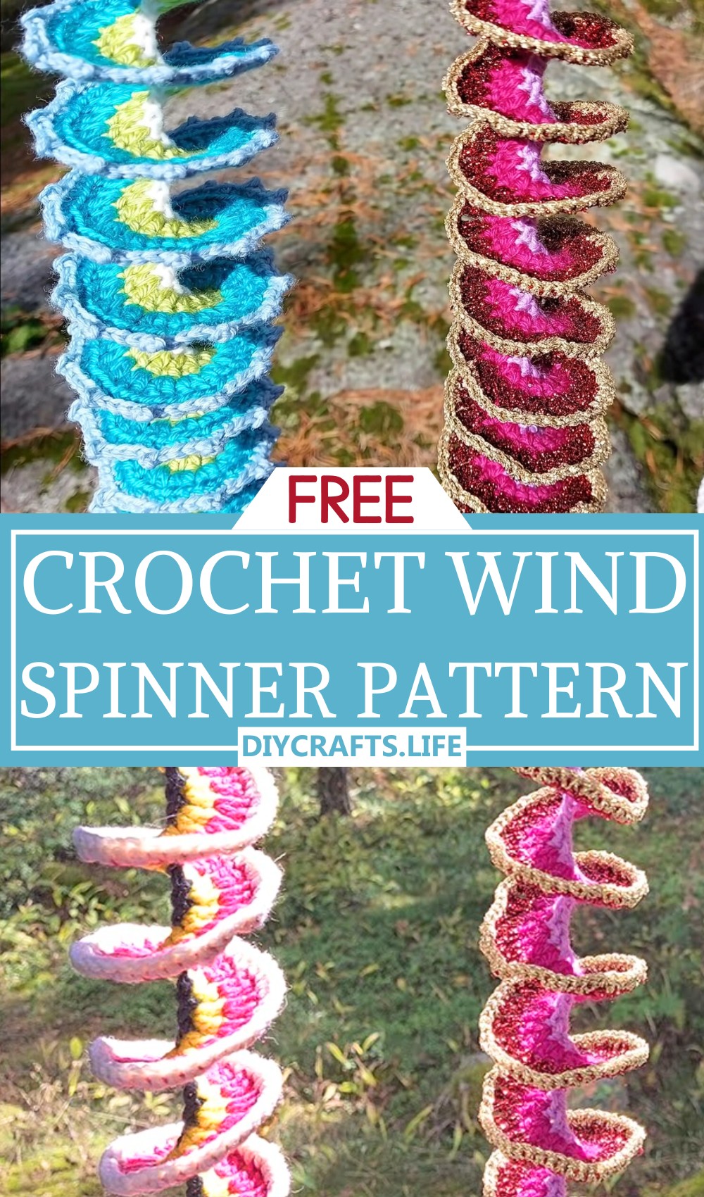 How To Crochet Wind Spinners