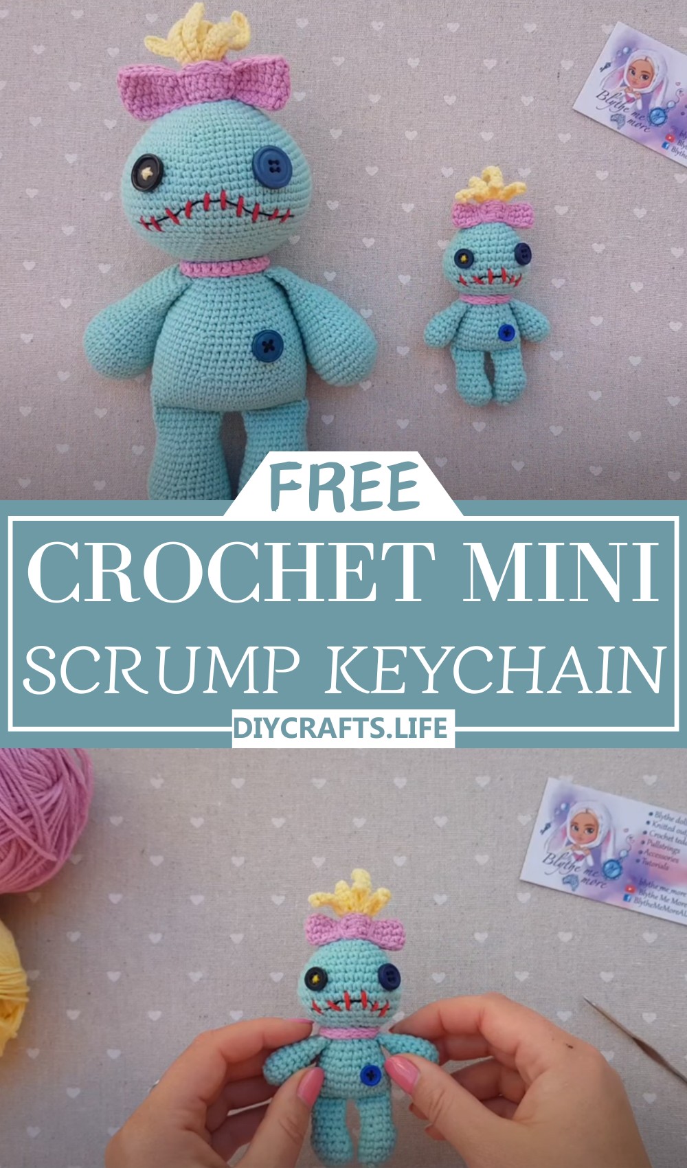 Mini Scrump Keychain