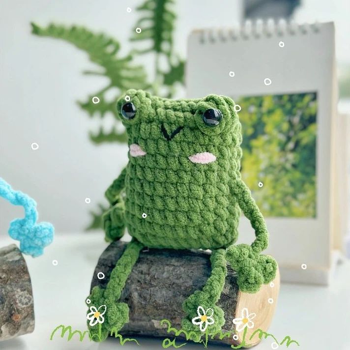 Crochet Frog