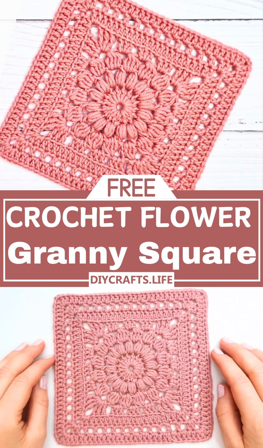 Beautiful Flower Granny Square