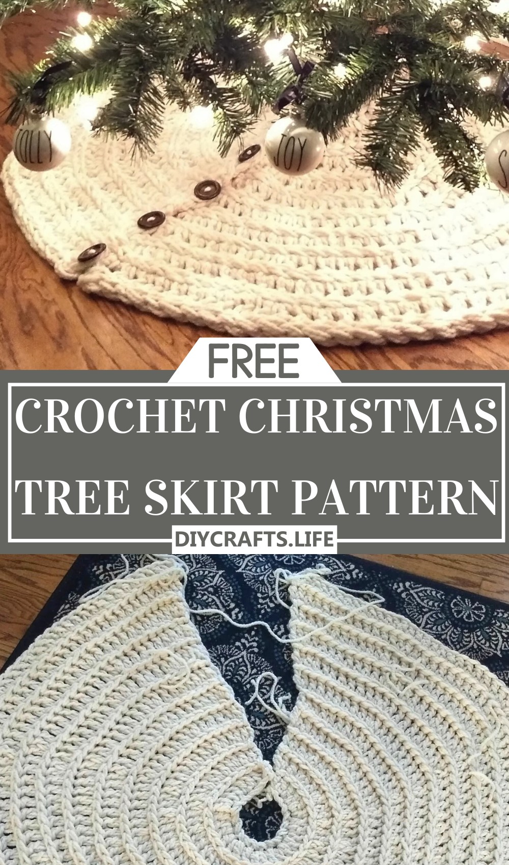 Christmas Tree Skirt for Beginners