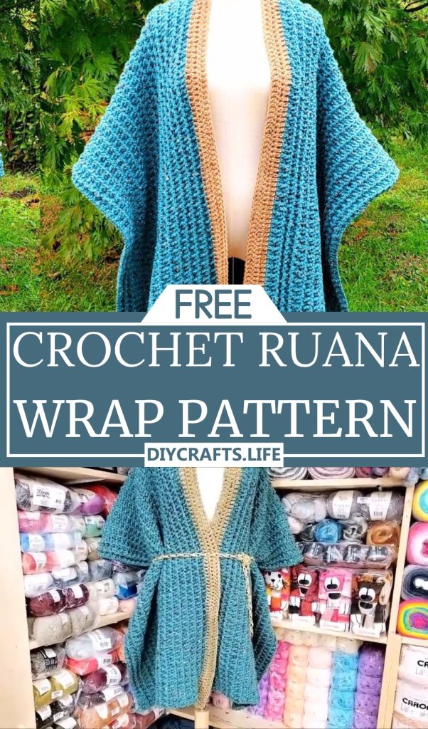 Easy Crochet Ruana Patterns for Beginners and Beyond - DIY Crafts