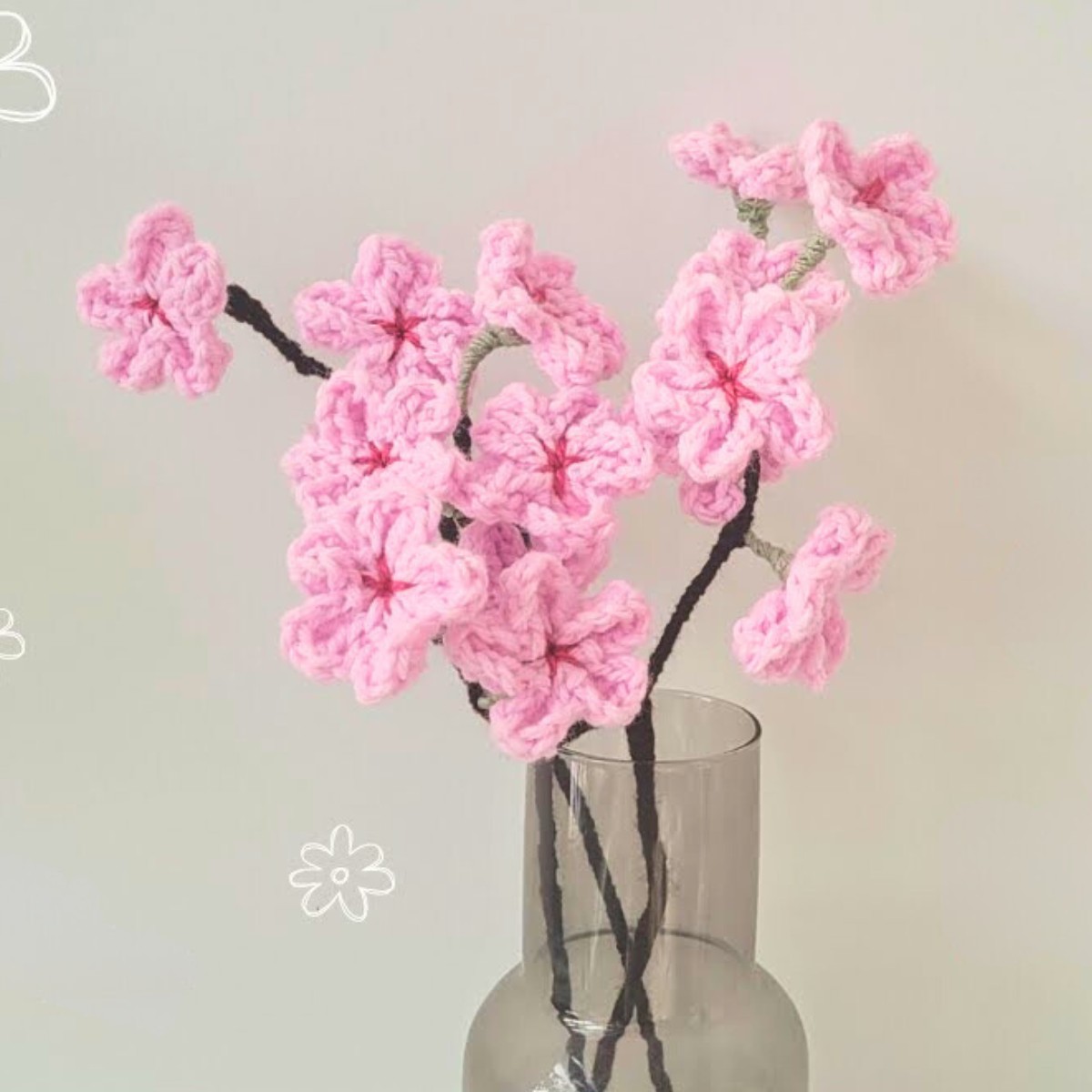 Crochet Blossoming Patterns For Spring Decor - DIY Crafts
