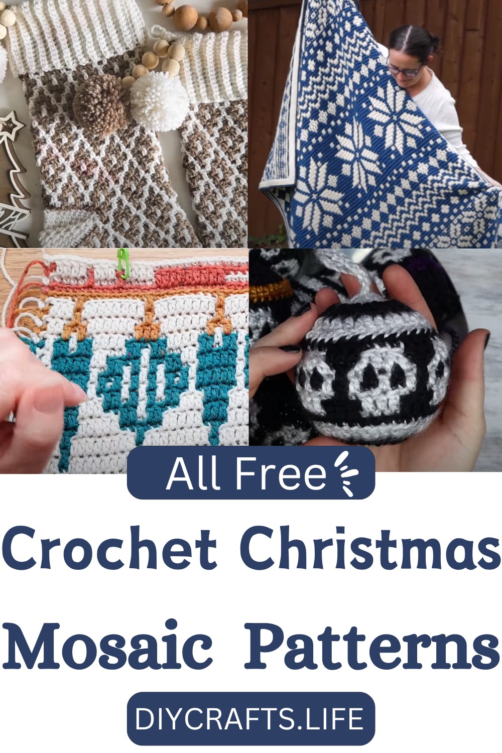 Crochet Christmas Mosaic 