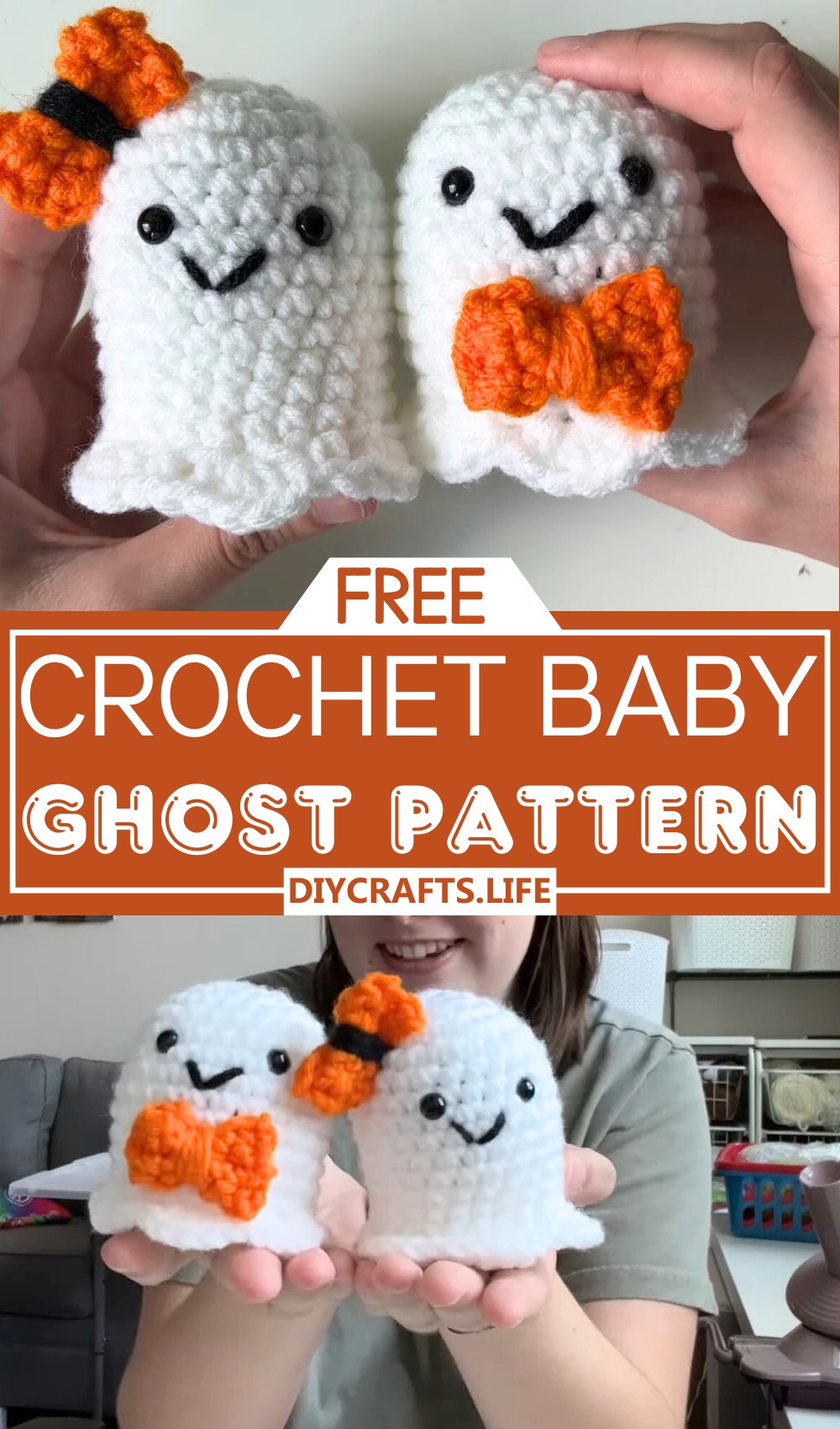 Crochet Ghost Tutorial for Beginners 