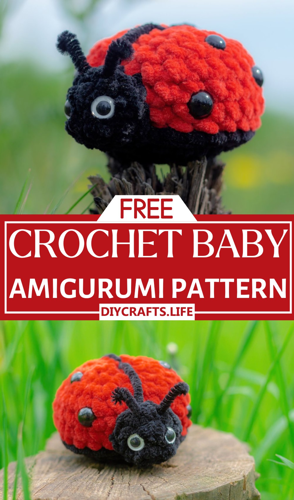 Crochet Ladybug Amigurumi