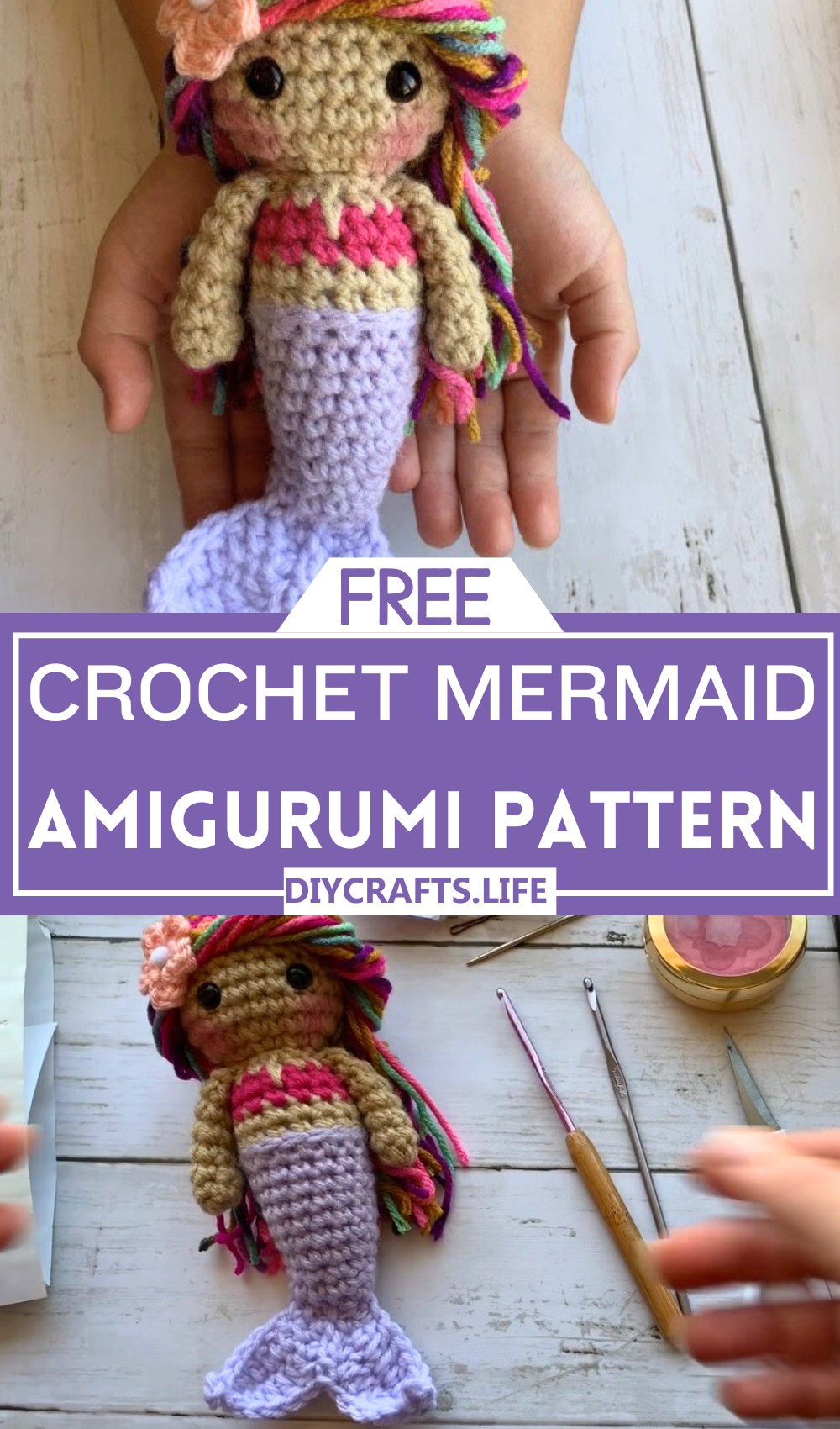 Crochet Mermaid Amigurumi