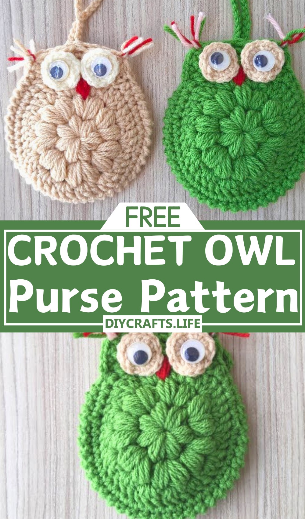 Crochet Owl Purse Pattern