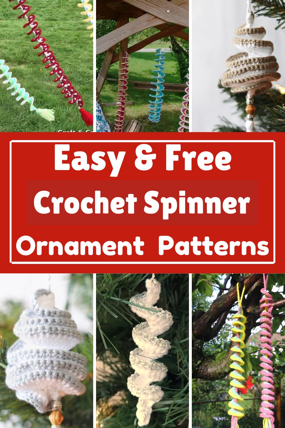 Crochet Spinner Ornament 