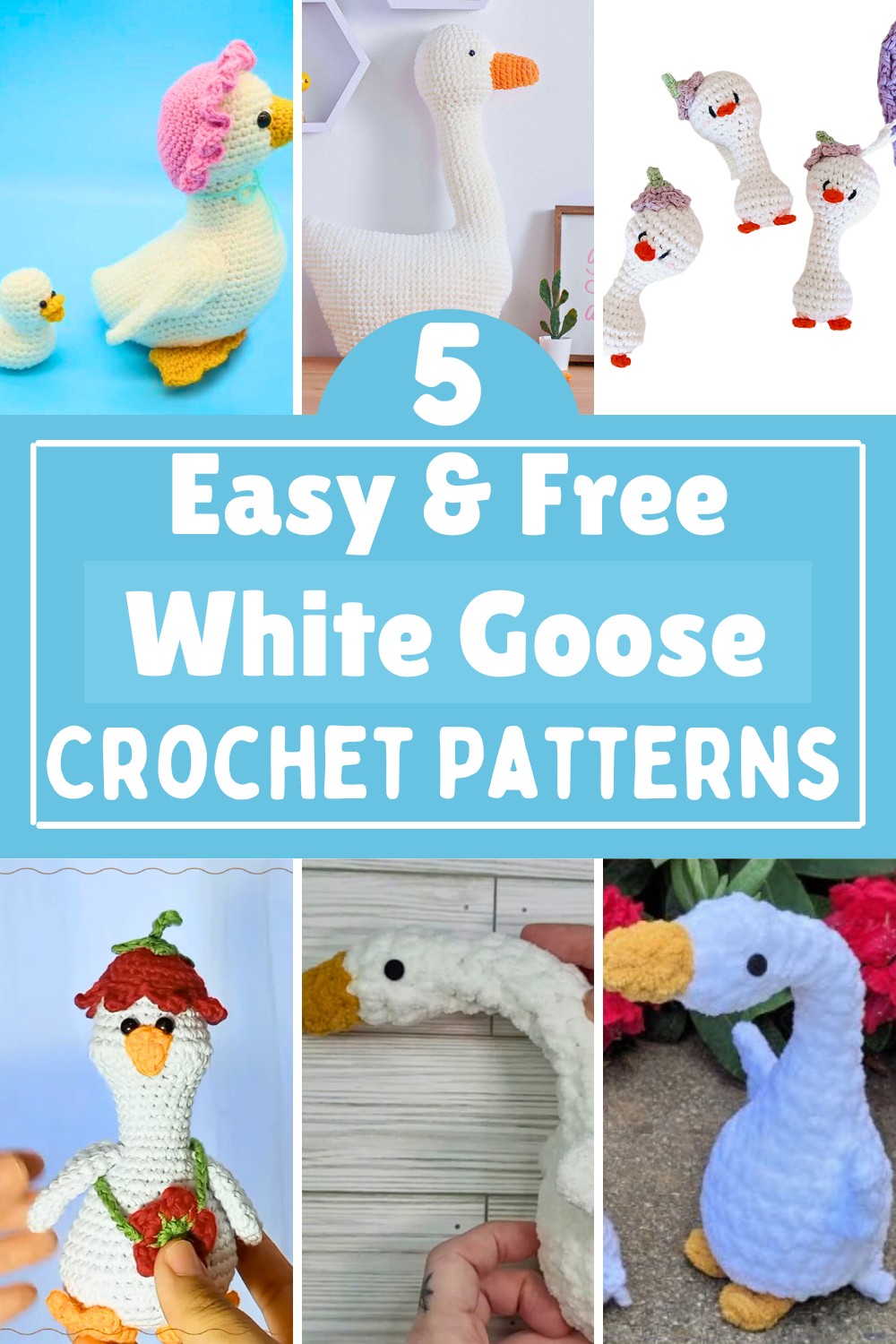 Crochet White Goose Patterns