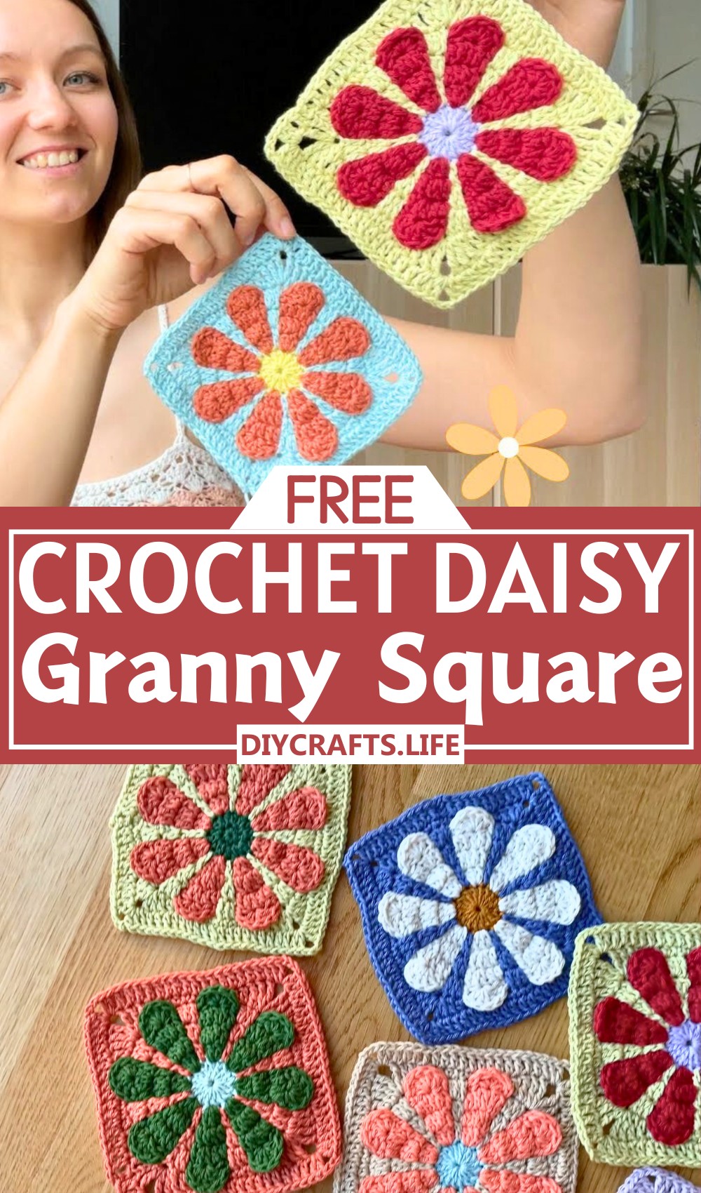 Daisy Granny Square