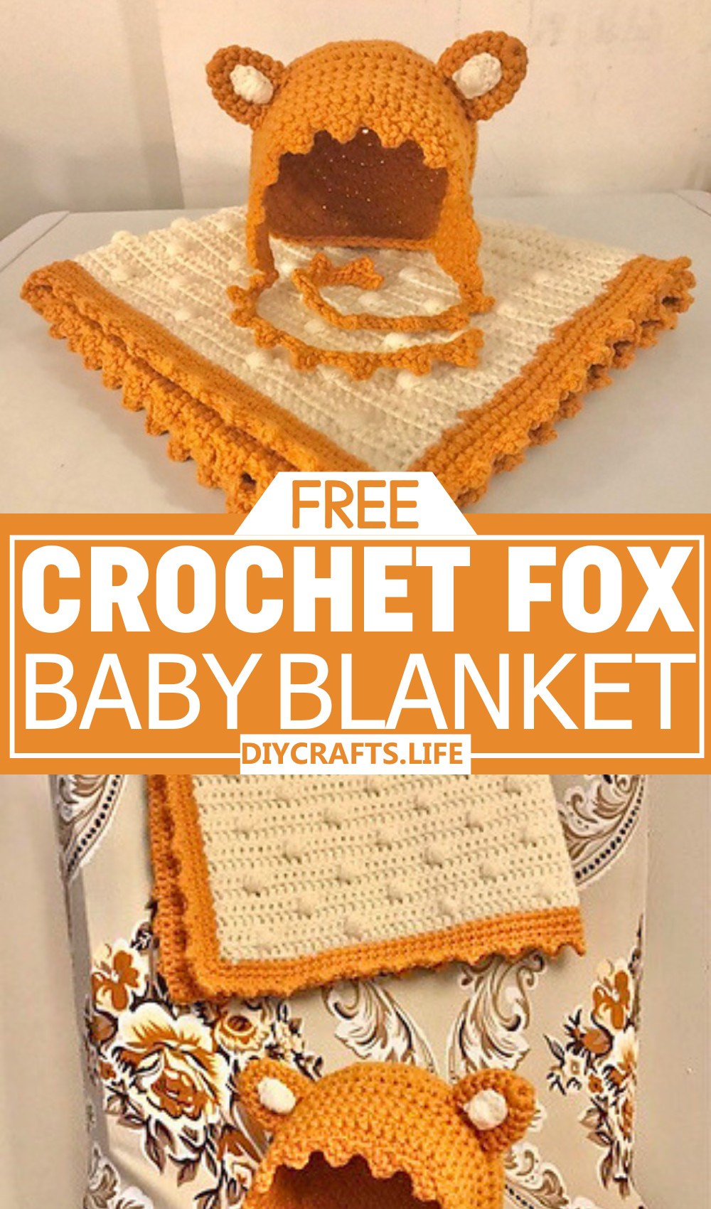 Fox Baby Blanket