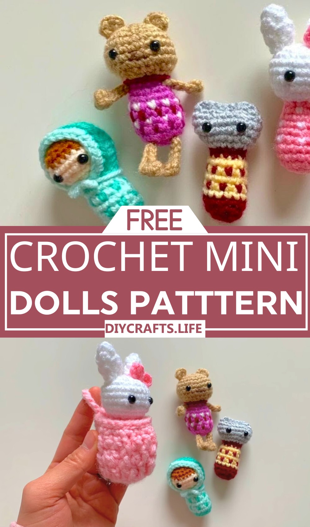 Mini Crochet Dolls