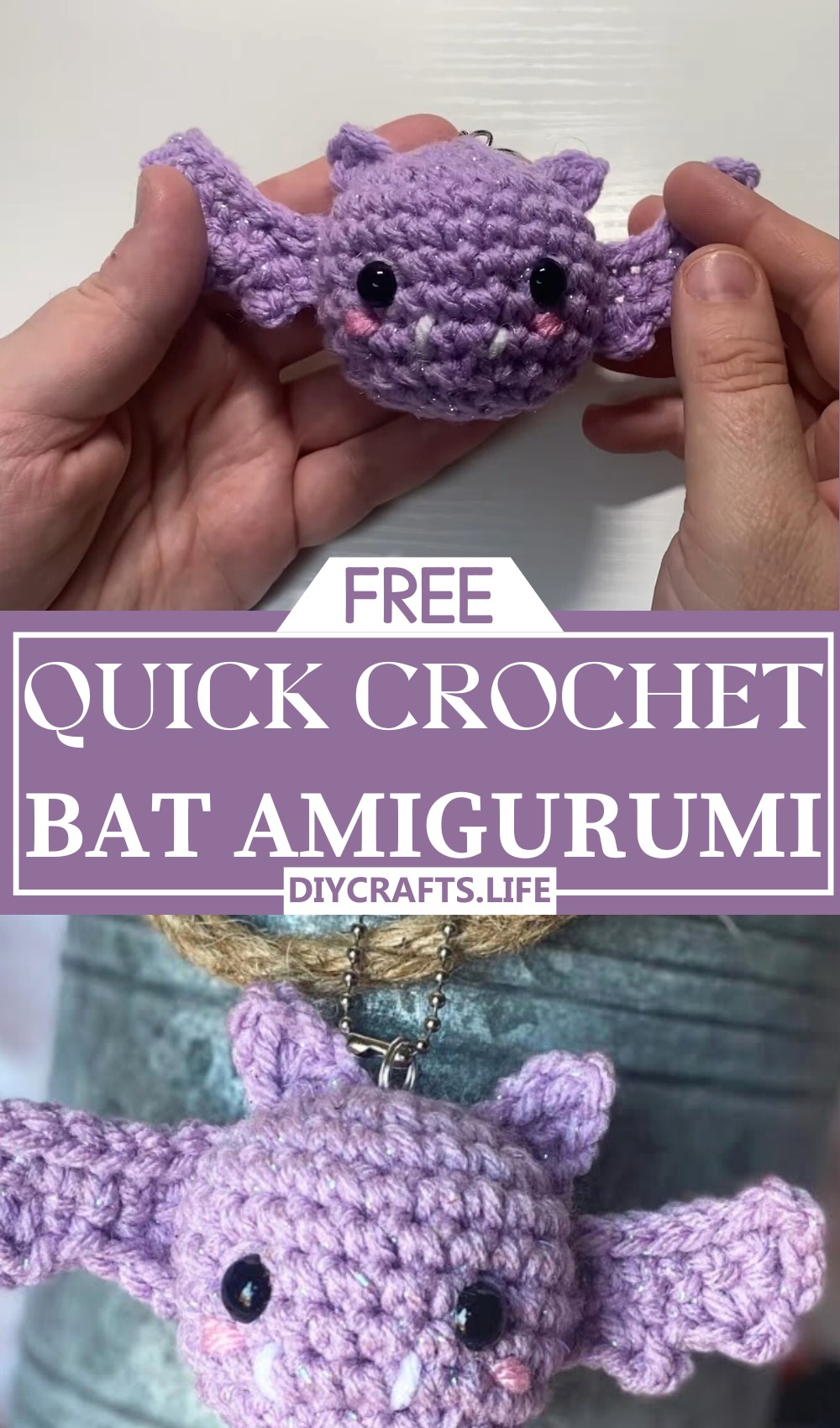 Quick And Easy Crochet Bat Amigurumi