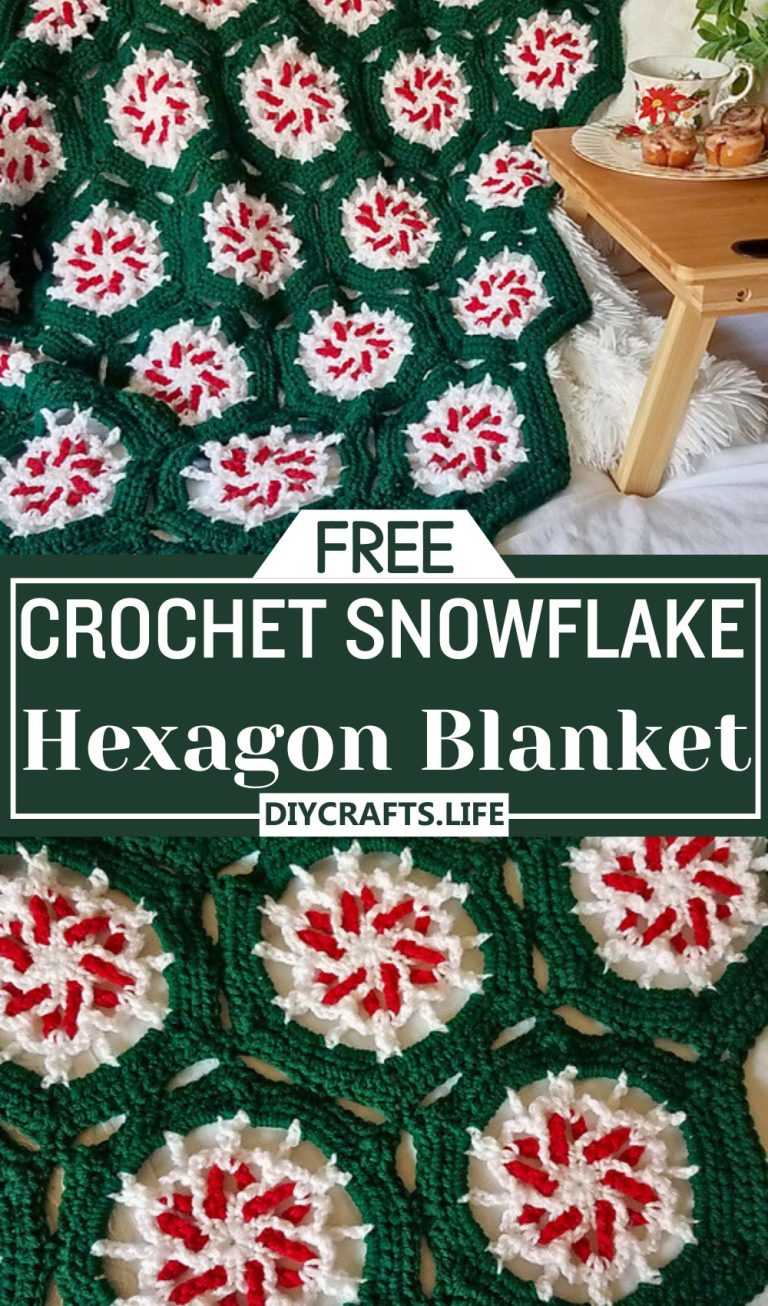 Pattern Print Snowflake Hooded Blanket