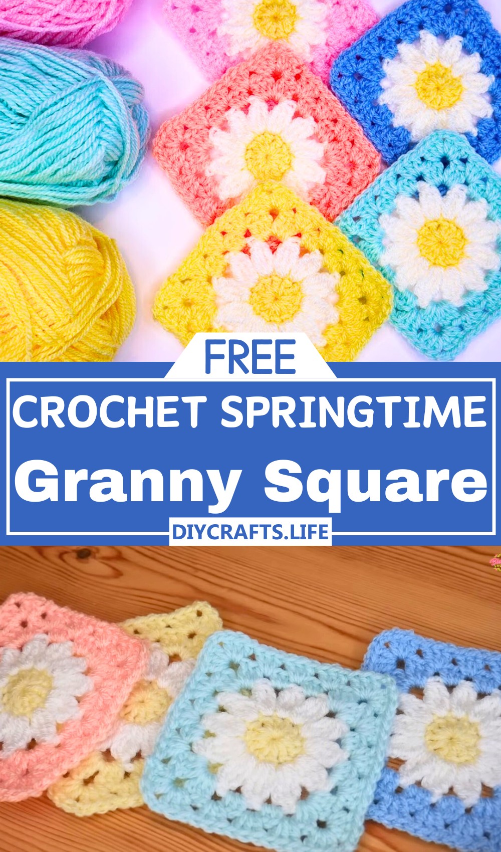 Springtime Granny Square