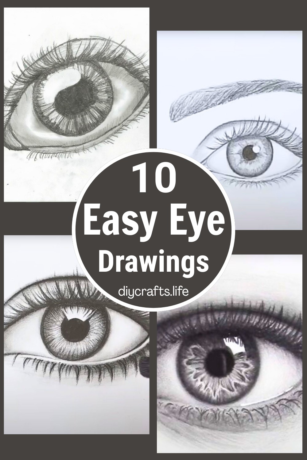 10 Eye Drawing Ideas With Pencils