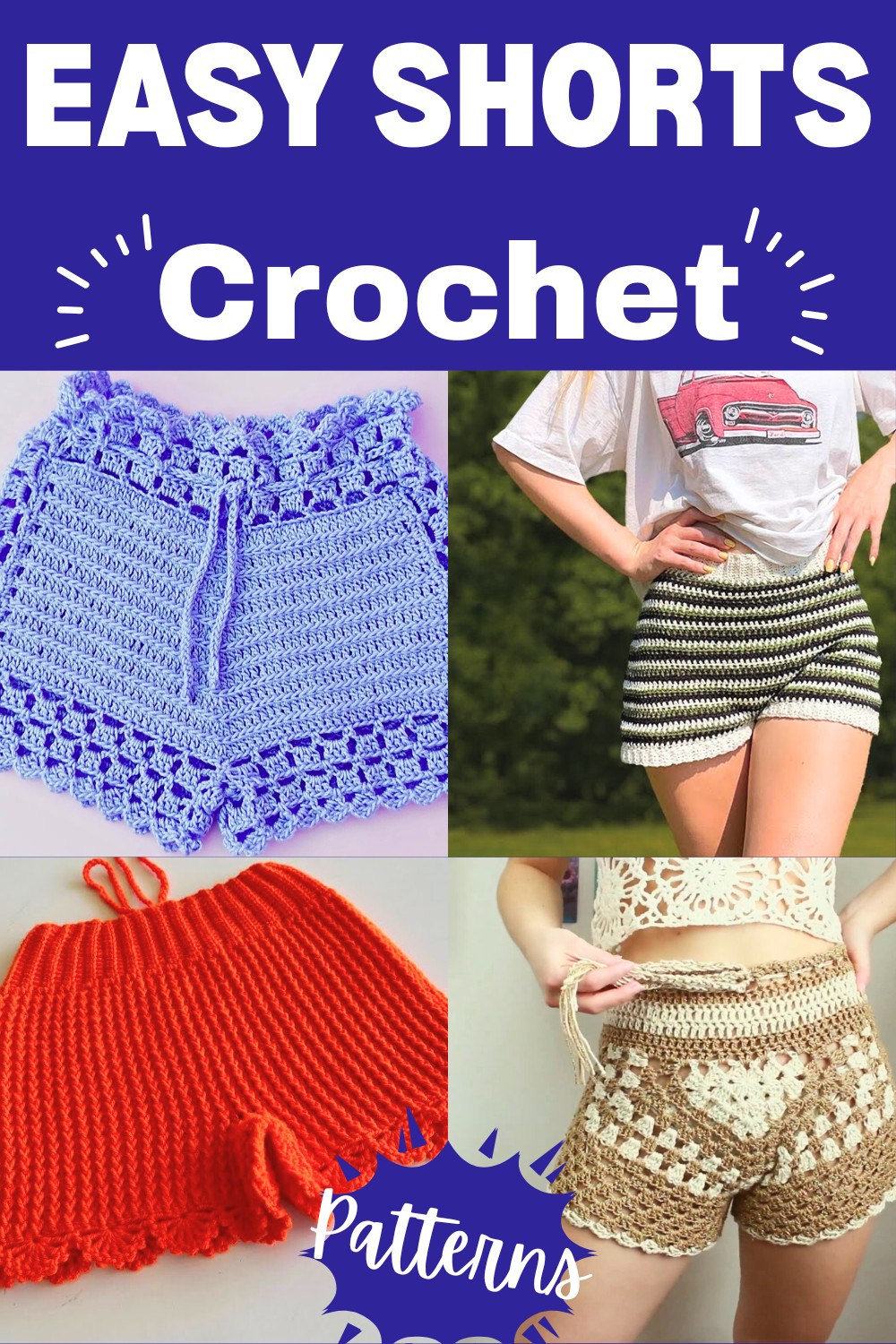 40 Crochet Shorts Patterns For Women