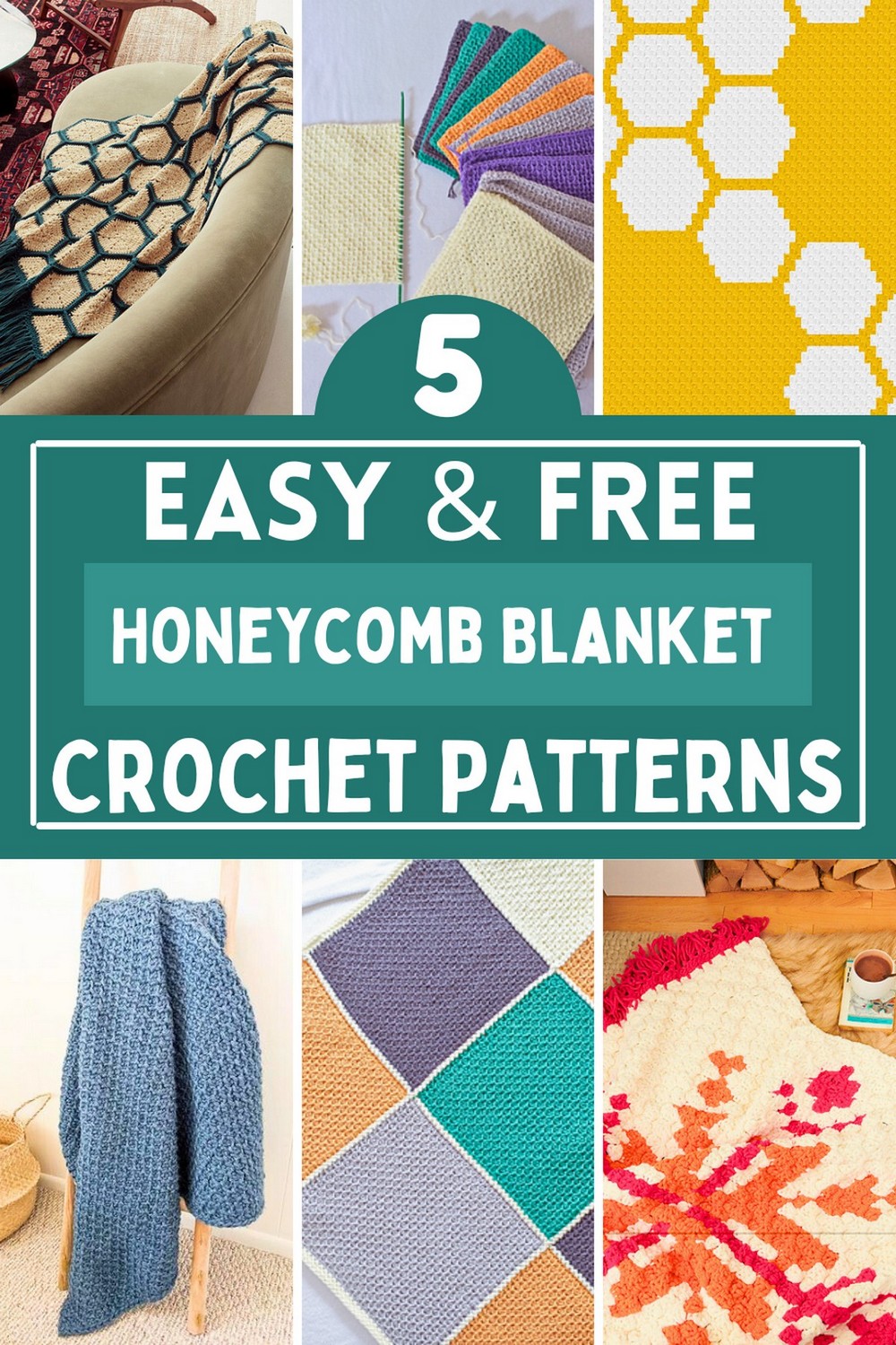 Crochet Honeycomb Blanket Patterns