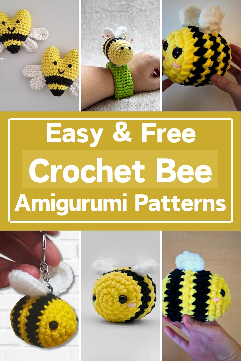 Crochet Bee Patterns