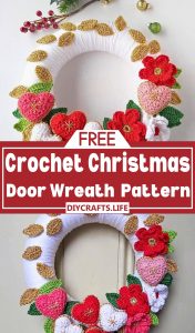 25 Unique Crochet Christmas Wreath Patterns - DIY Crafts