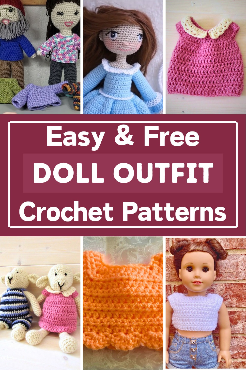 Crochet Doll Outfit Patterns