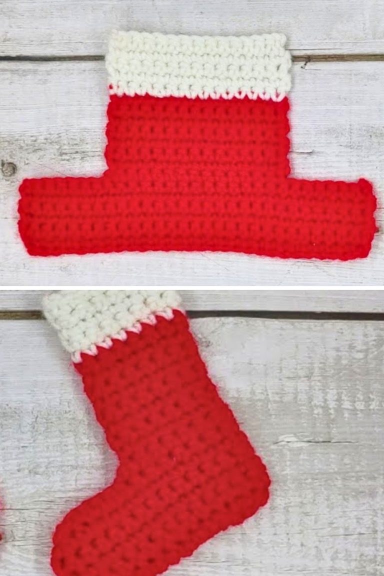20 Best Crochet Christmas Stocking Patterns - DIY Crafts