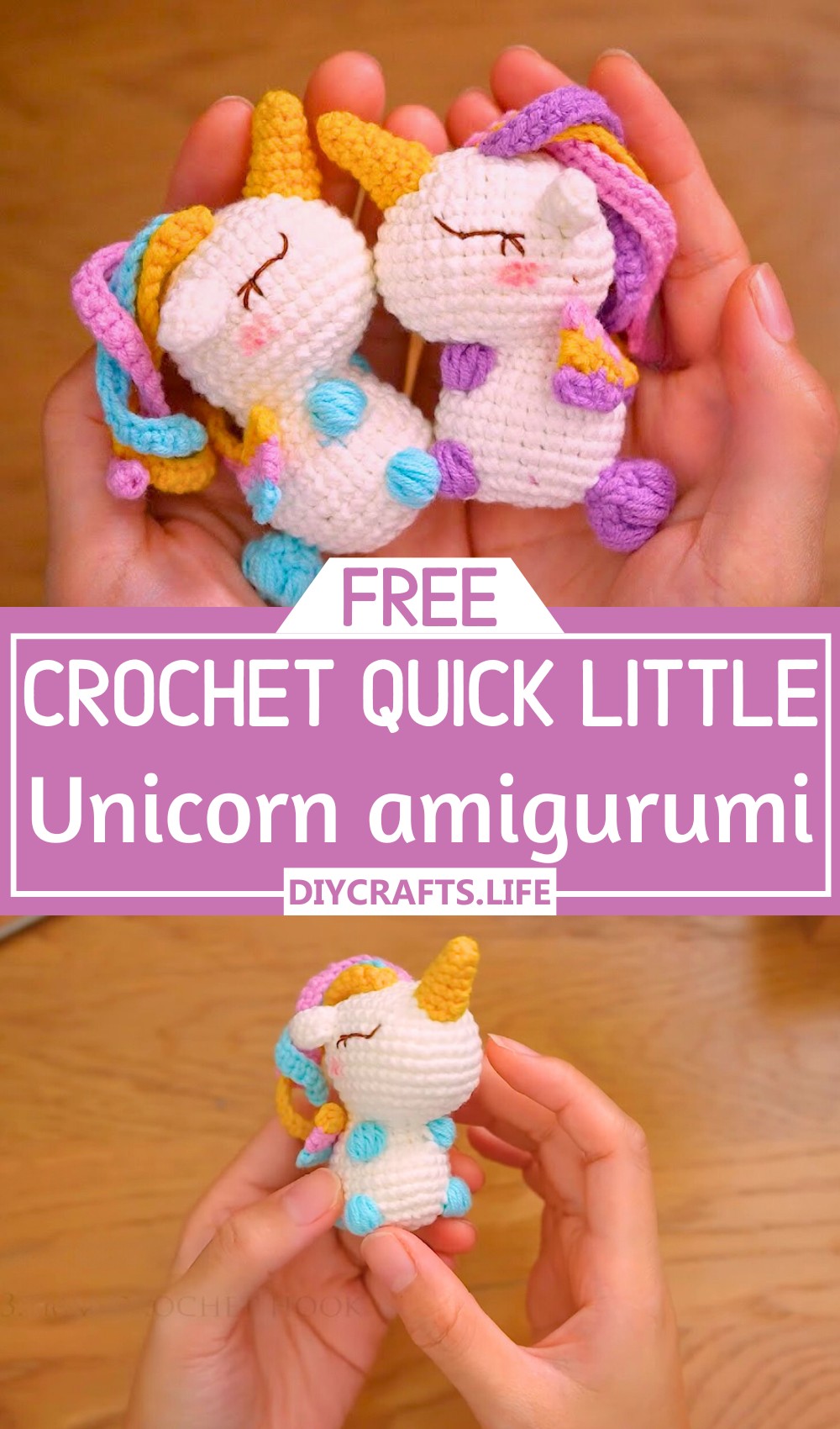 Quick little Unicorn amigurumi