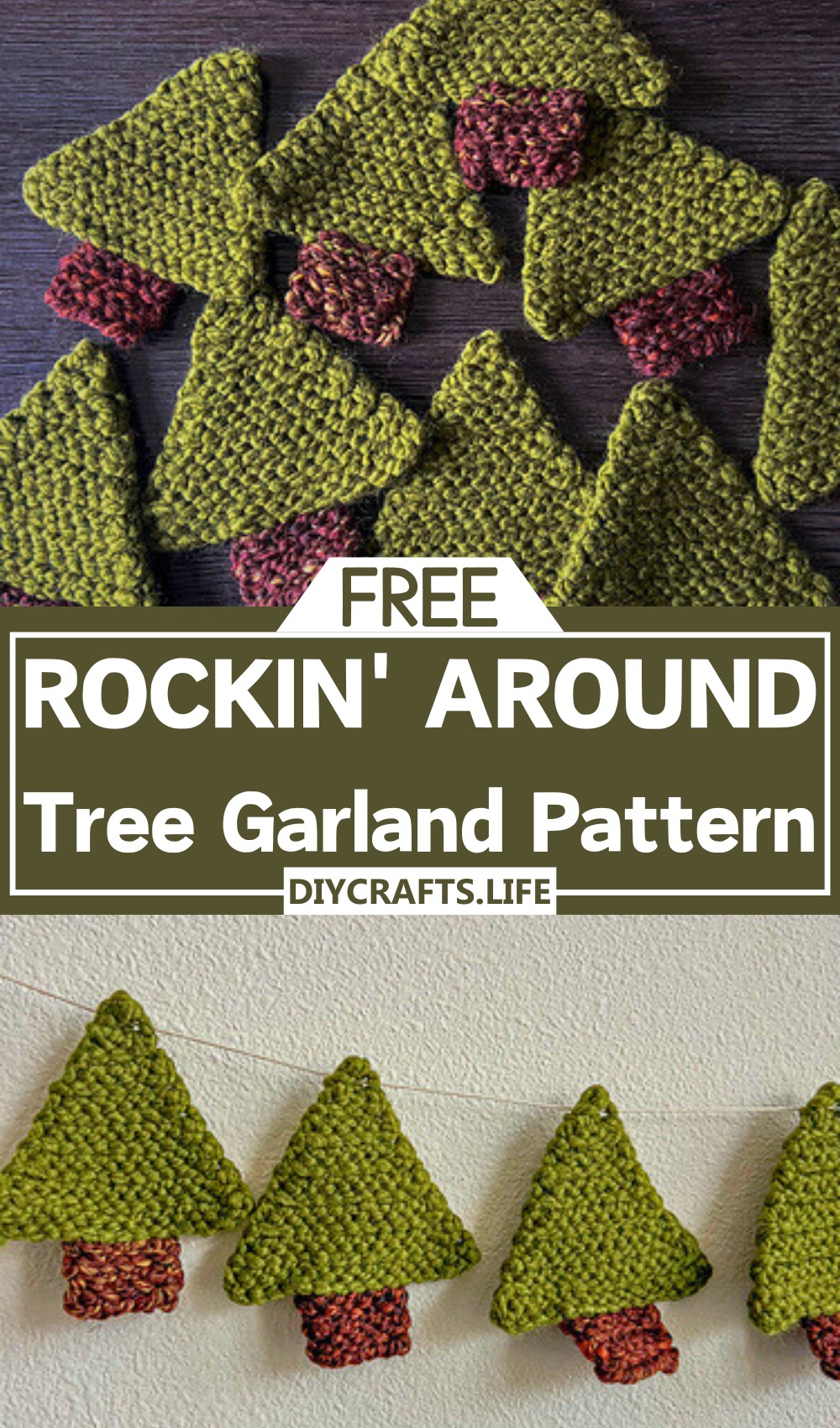 Rockin' Around The Christmas Tree Garland