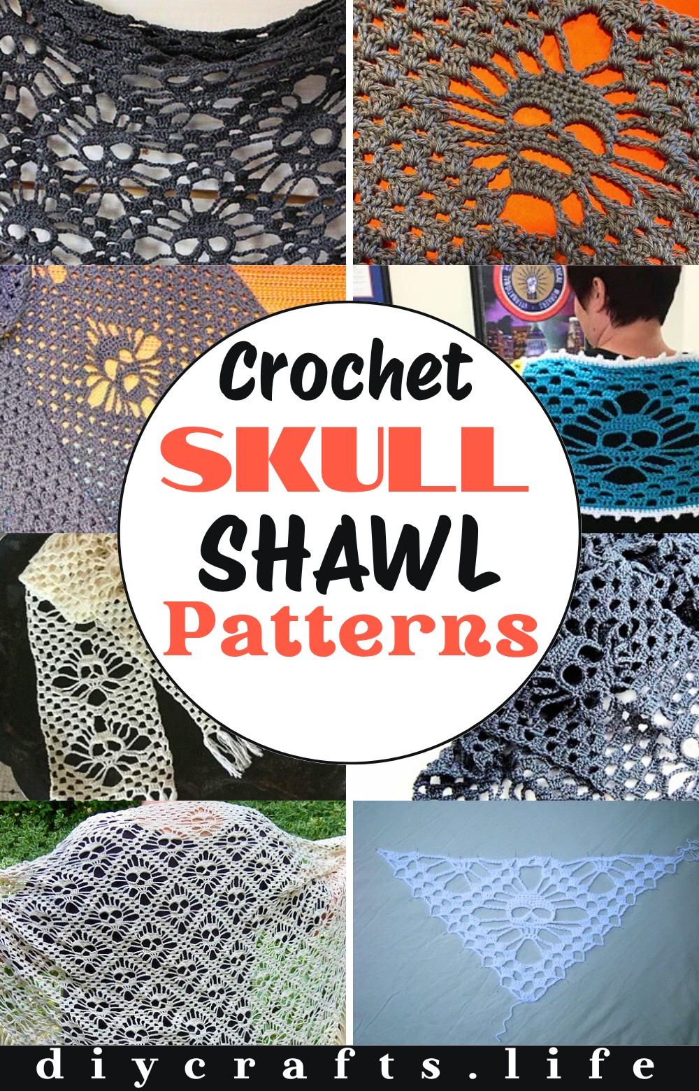 Stunning Crochet Skull Shawl Patterns for Every Crocheter