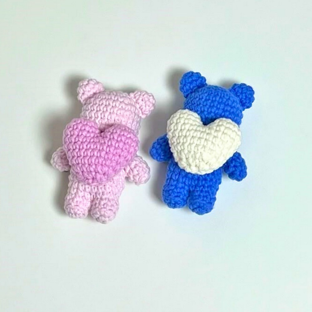 Crochet Couple Bear Amigurumi Pattern