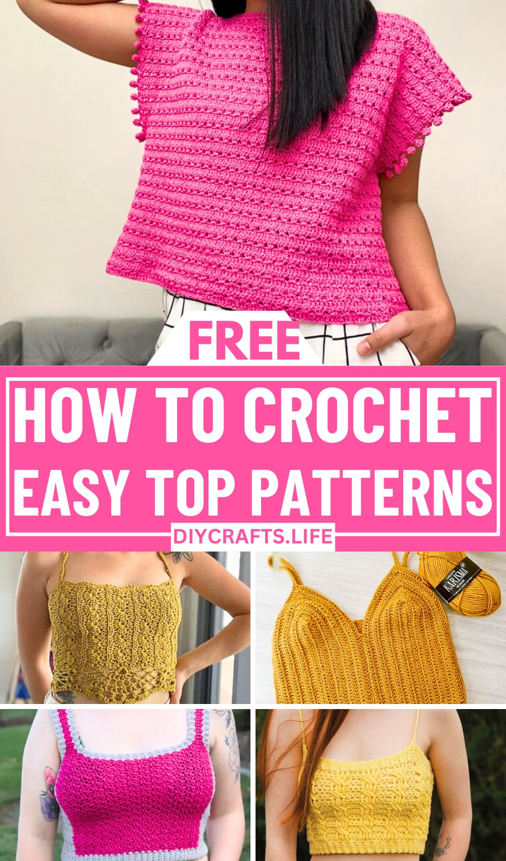 65 Free Crochet Top Patterns For Summer