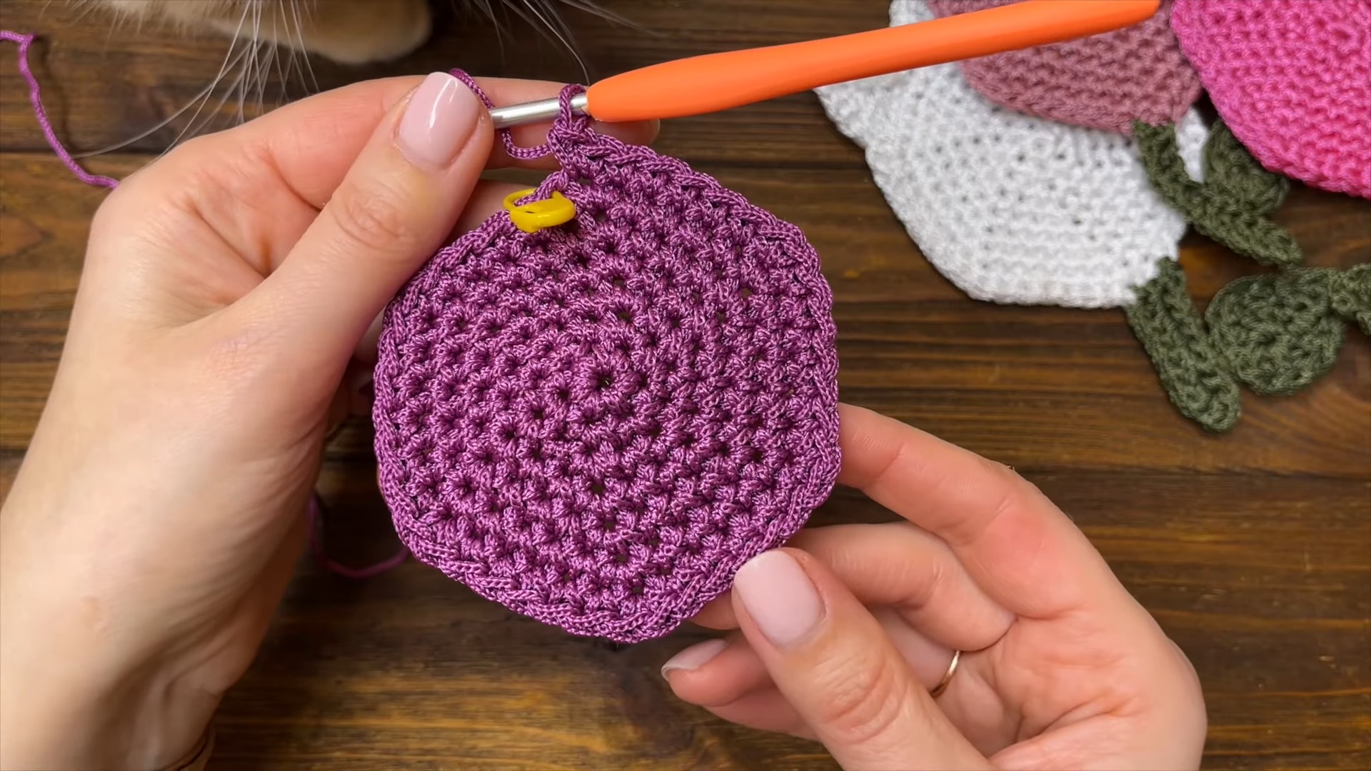 Create Beautiful and Functional Crochet Tulip Coasters Pattern