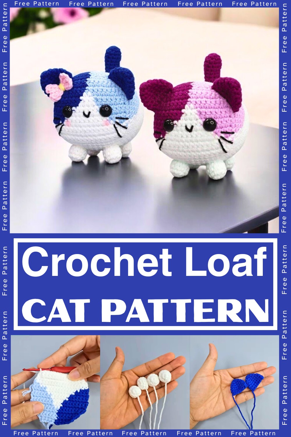 Charming Crochet Loaf Cat Pattern for Beginners