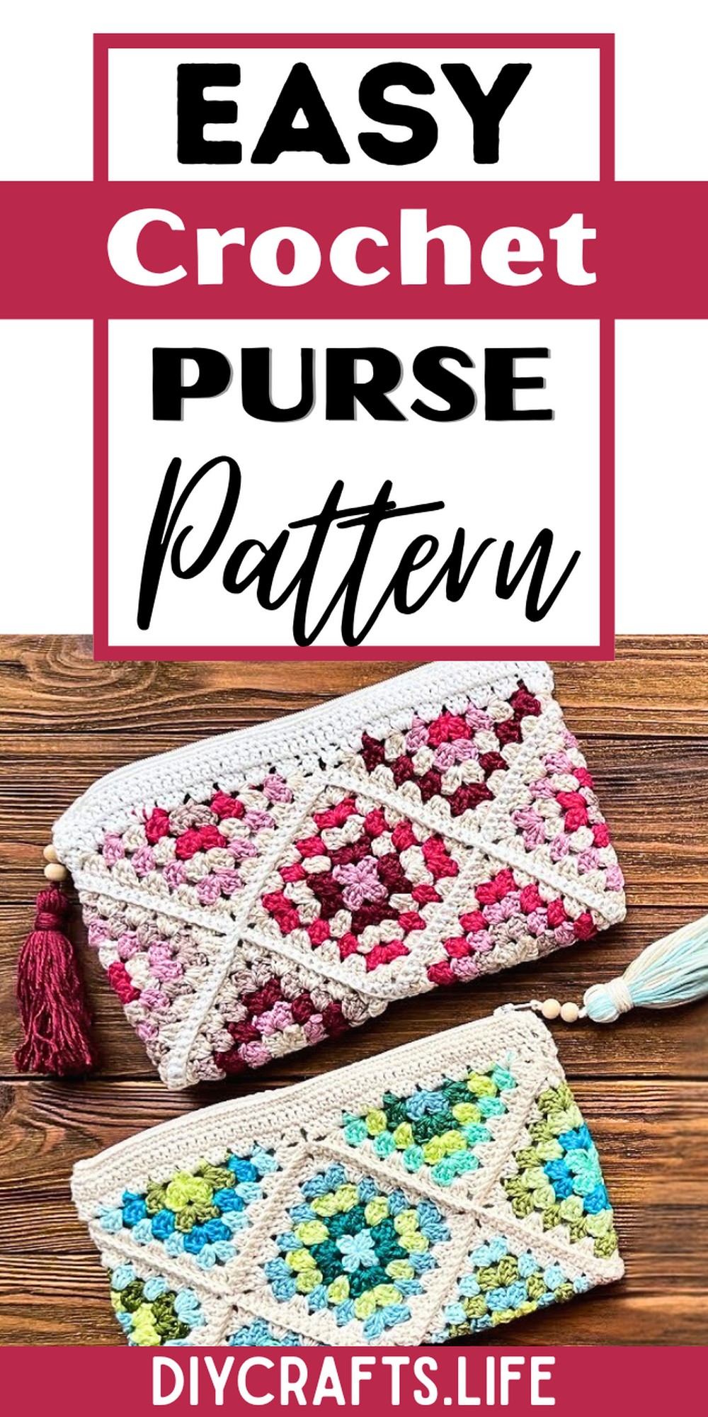 Create a Stylish Crochet Purse with Granny Squares