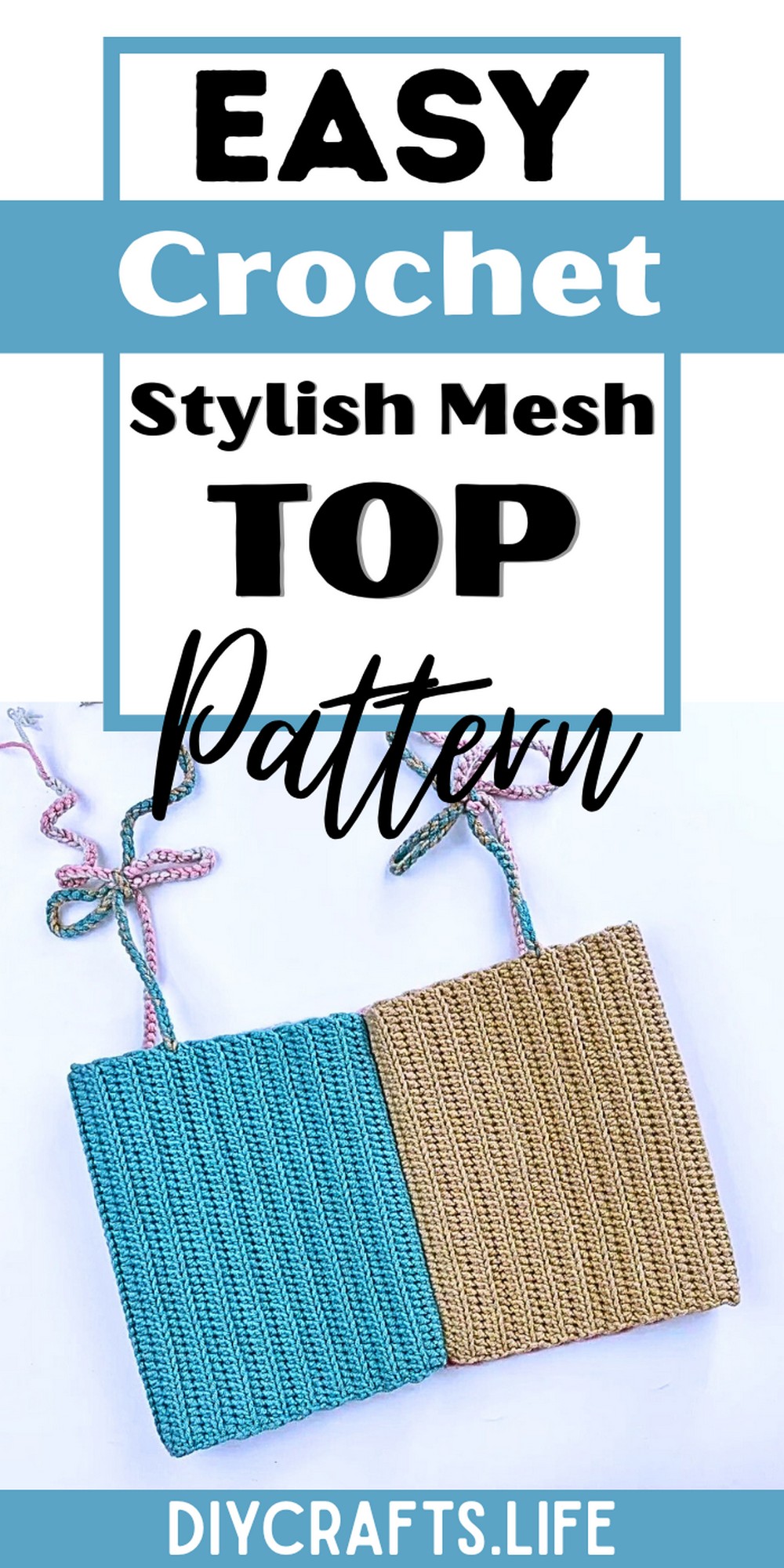 Crochet a Stylish Mesh Top: Easy Guide for Beginners