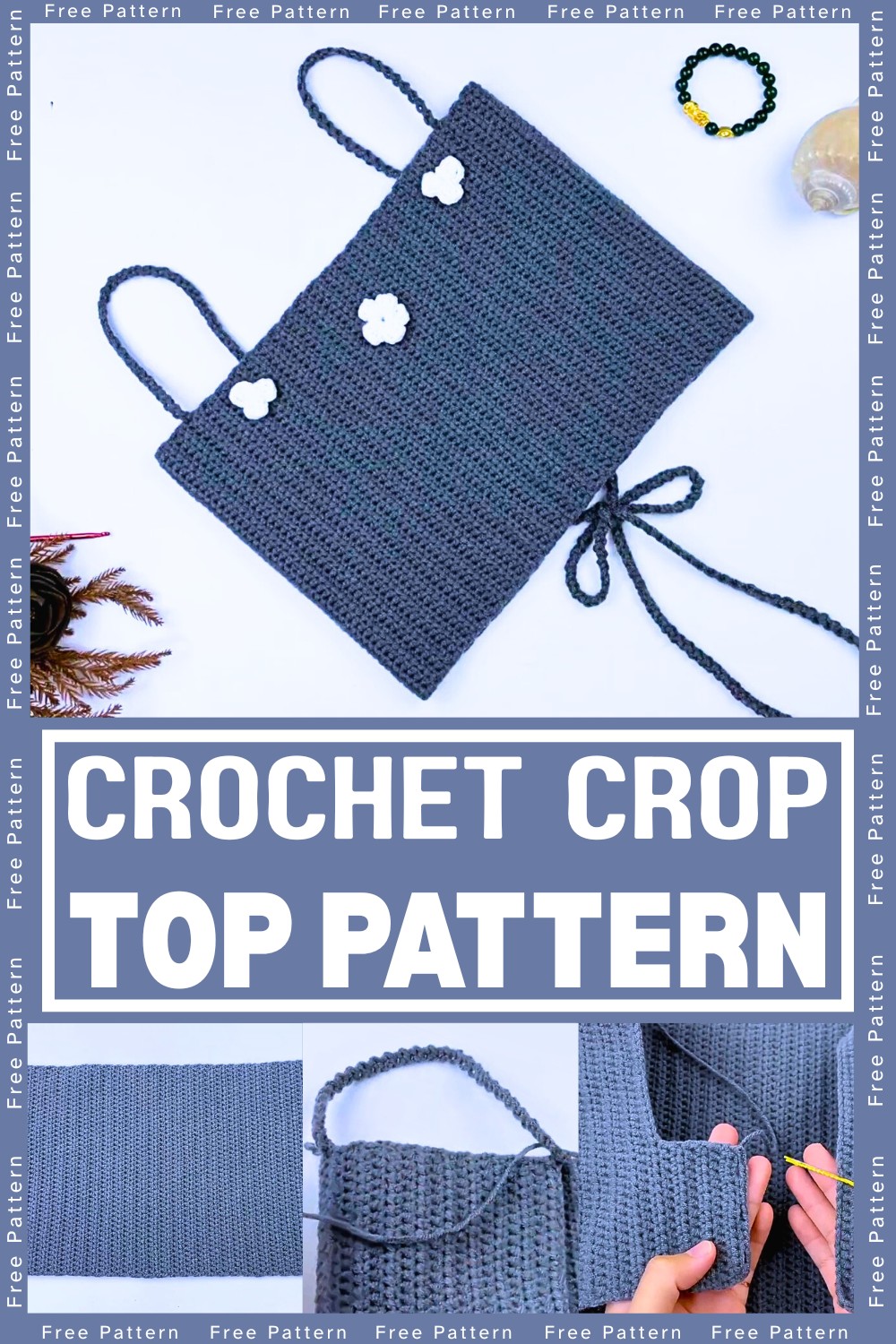 Stylish Crochet Crop Top Pattern - Beginner-Friendly Design