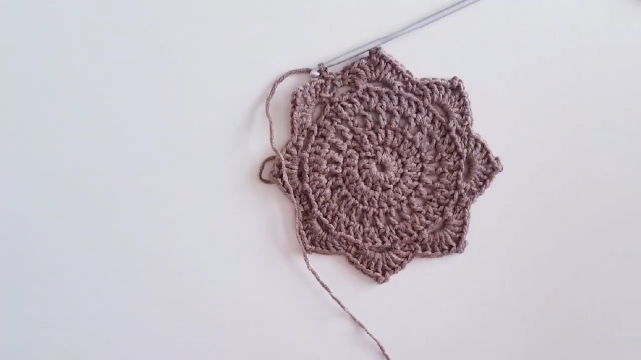 Beginner-Friendly Crochet Coaster Pattern